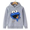 Spring and Autumn Cartoon Print Children's Hooded Hoodie Top New Casual Fashion Kid Sweatshirt Coat Boys/Girls Hooded Pullover