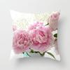 Rose Flower Cushion Cover Nordic Style Home Wedding Decoration Sofa Bed Car Pillowcase Pillow