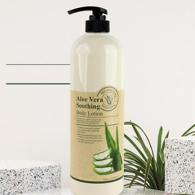 [OFK37O07] Aloe Body Lotion med Peelingeffekt, Talgreglerande och Återfuktande Effekt (12127537)