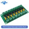 PC817 8 Channel Optocoupler Isolation Board 8-way Voltage Converter Adapter Module 3.6-30V Driver Photoelectric Isolated Modules