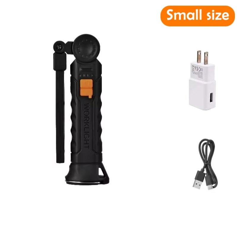 Portable LED COB Search Lights With Magnetic & Hook Built-in Battery Rechargeable Work Light Outdoor Waterproof Emergency Lamp