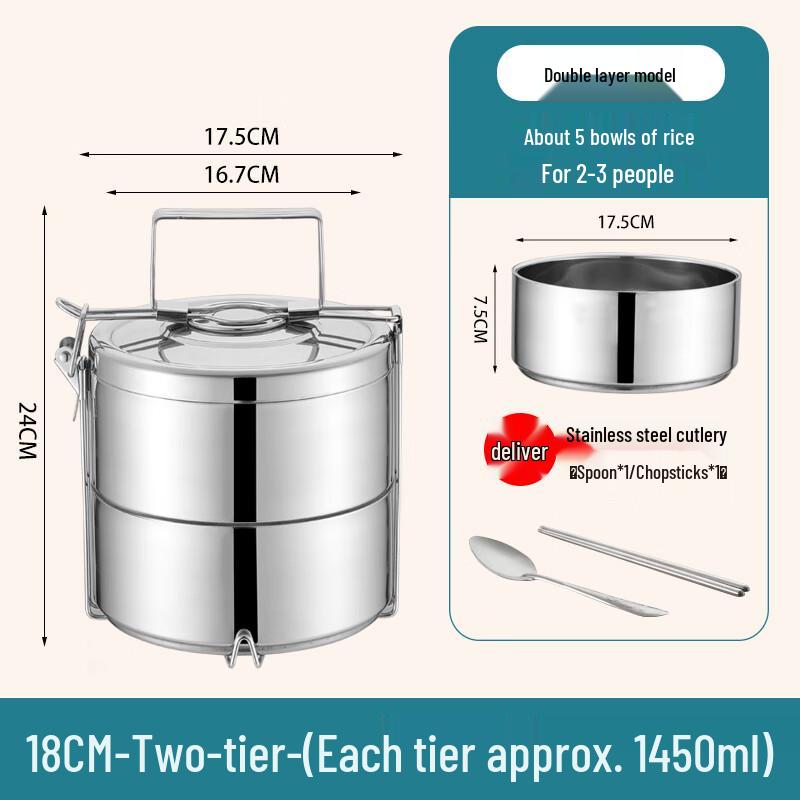 Yuduo HC Stainless Steel Insulated Lunch Box