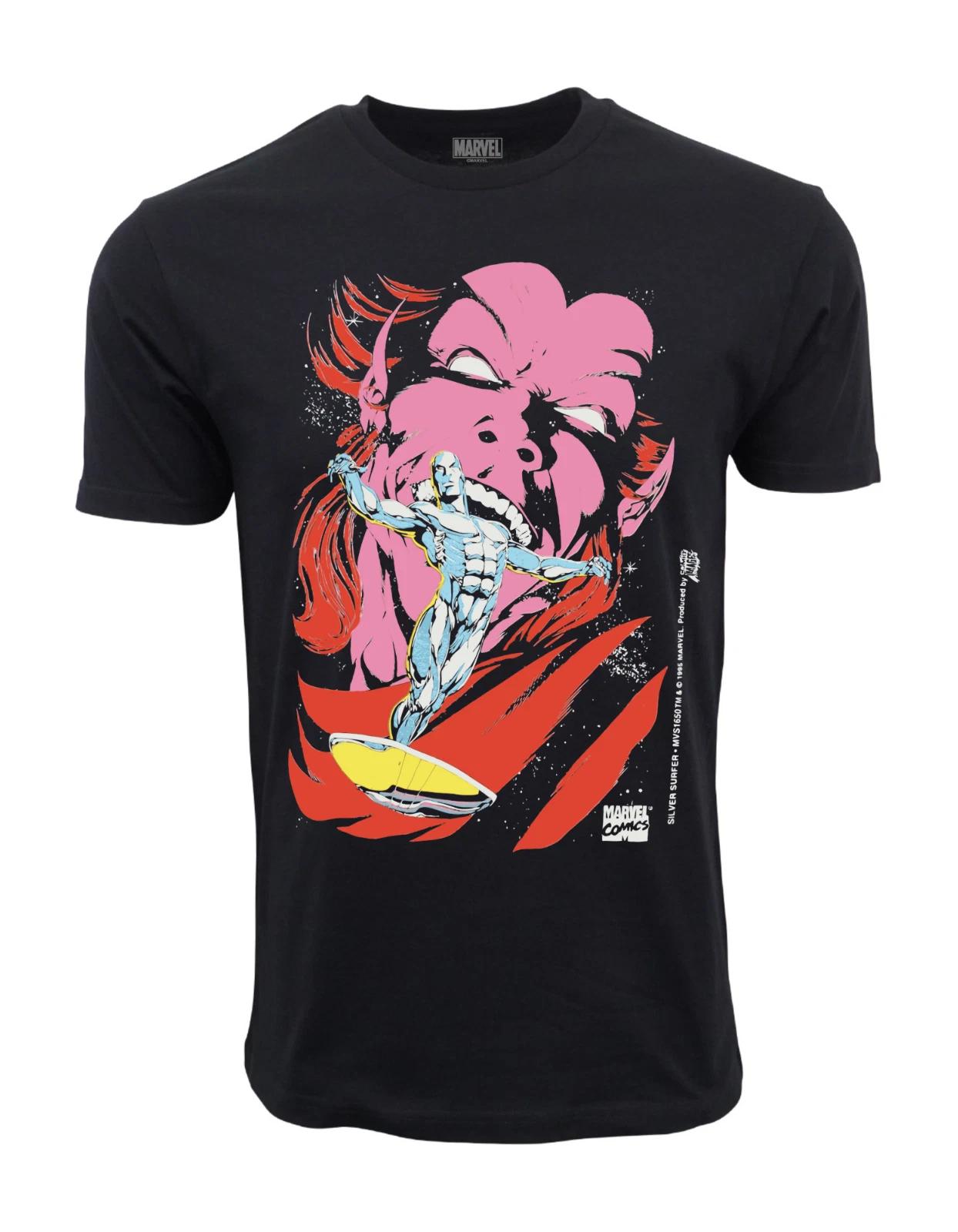 Adult Size Vintage Graphic 1995 SILVER SURFER ADULT SHORT SLEEVES T... S