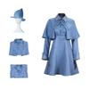 [Midoriya] Beauxbatons Uniform Fleur Delacour Cosplay Costume Halloween Event (Adult, M)
