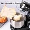 Chigo Multifunktionale Küchenmaschine: Automatischer Teigkneter, Gewerbemixer, Milchmixer und Eierschläger