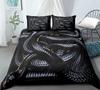 3D Printed Snake Style Bedding Set Duvet Cover Bedroom Comforter Covers Single Twin King Size Quilt Cover Home Textile