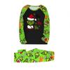 Christmas Prints Family Matching Long Sleeve Tops+Pants Set Family Matching Sets