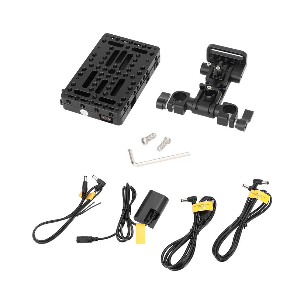 

Anton A Port Battery Grip with Adjustable 15MM Rod Clamp Support Arm 3770 чёрный