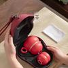 Portable Ceramic Gongfu Travel Tea Set