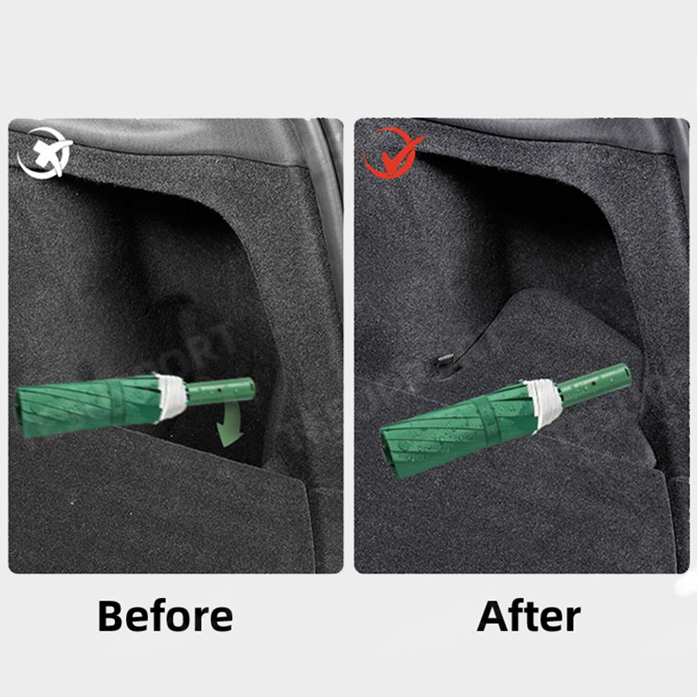 For Berlin-built Model Y Juniper Accessories Trunk Side Storage Box for Tesla Model Y Juniper Standard Premium Performence