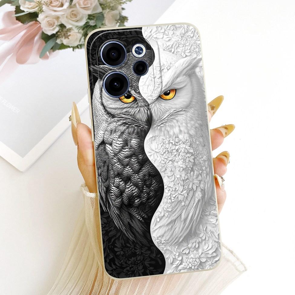 For Oppo CPH2801 Phone Case For Oppo Reno 15F Casing Silicone Luxury Fashion Flowers Kawaii Cute Painted Cover For Oppo Reno15 F