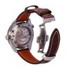 Maßgeschneidertes Weiches Und Dünnes Leder Uhrenarmband 22 24 Mm Smart Schnellverschluss Rohansatz Schmetterlingsverschluss Herrenarmband