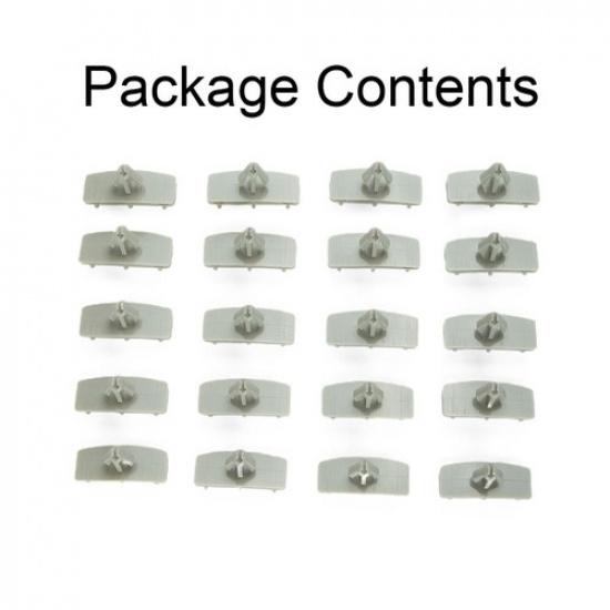 Brand New Moulding Clips Retainer Nylon Replacement Retainer 20pcs Clip-On