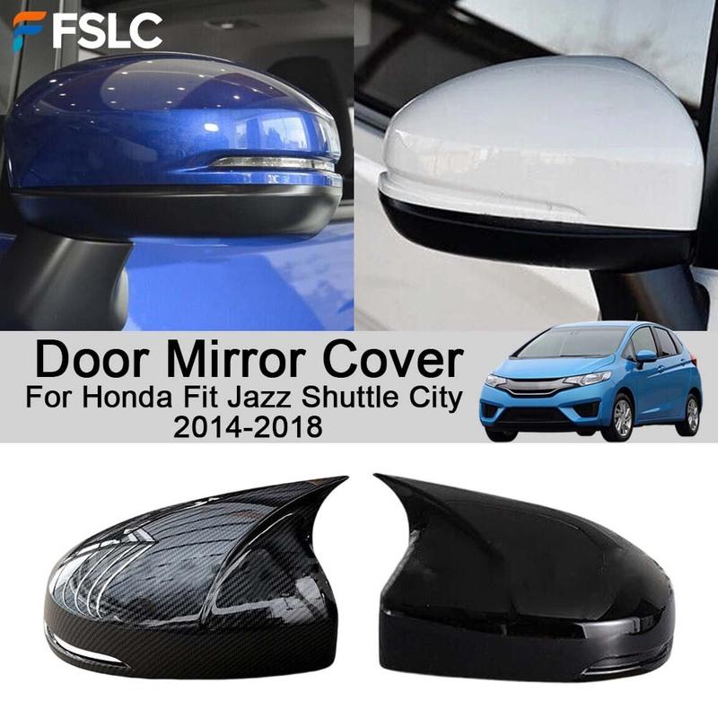 Protective Cover Door Mirror Cover For Honda Fit Jazz Shuttle City 2014-2018 Cars Accessories Styling Upgrade Modify A Car