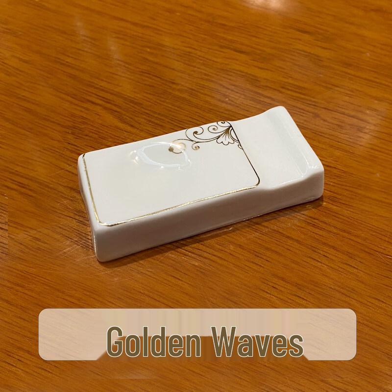 Elegant Ceramic Dual-Use Chopstick Rest