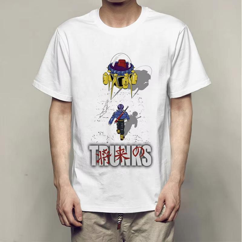 2026 new Mockerythemed cartoon anime Tshirt featuring Dragon Balls Goku with a shortsleeved design for Saiyan style