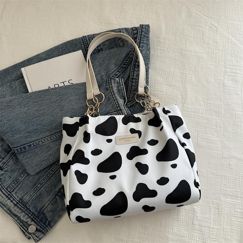 Trendy Casual Commuter Tote Bag For Women 2024 New Korean Fashion Stylish Shoulder Bags