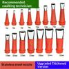 5/23 Pcs Stainless Steel Caulking Nozzle Silicone Sealant Tool Set For Bathroom Kitchen Sink Joint Sealing And Application