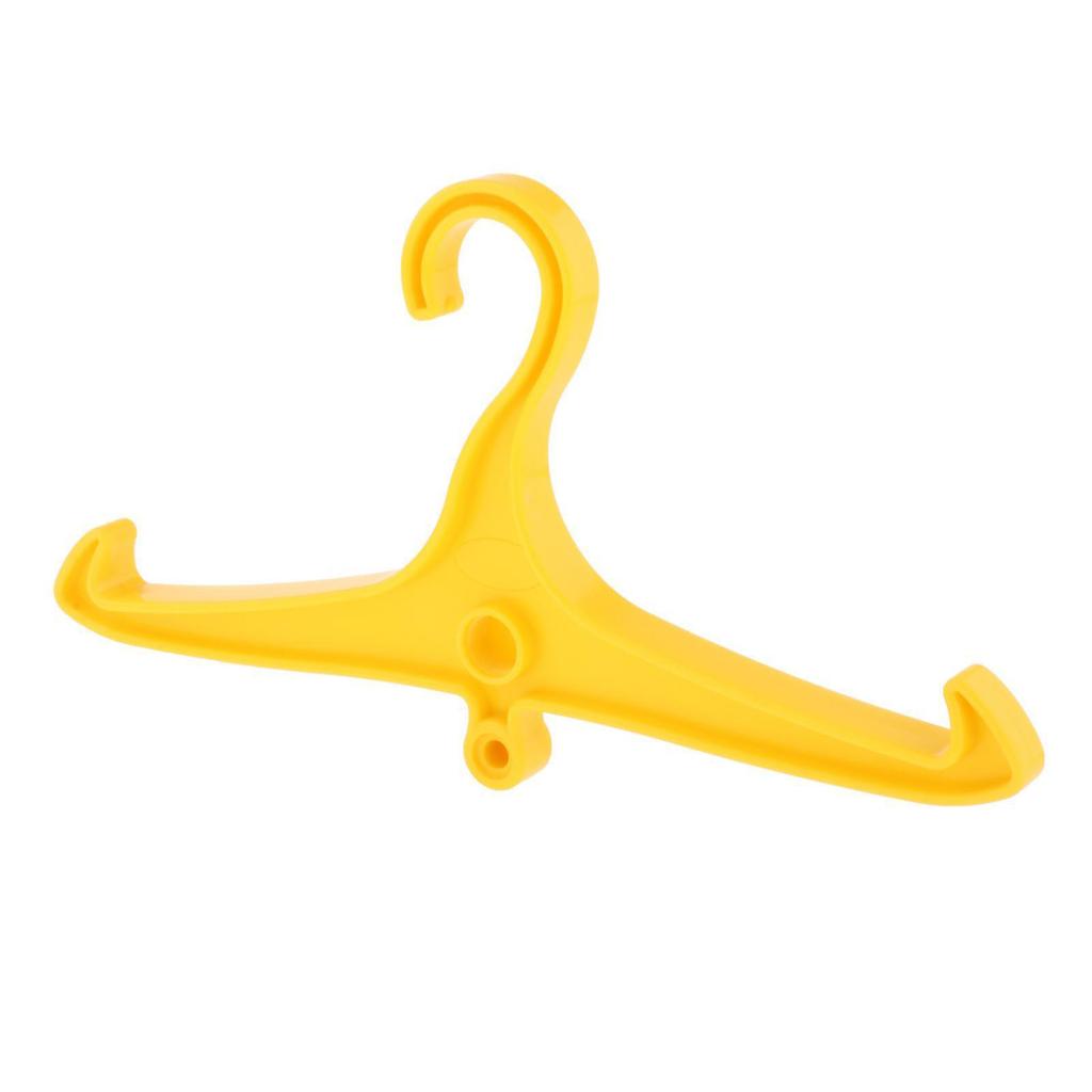 MultiPurpose AntiSlip Wetsuit Hanger with Din Thread AntiSlip BCD Regulator Hanger Scuba Diving Wetsuit Drysuit Hanger