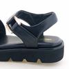 Lightweight Padded Sandals Ashinaga Japanese Shoe Size [Uncle Ashinaga] (AS_1310235)/Uncle Ashinaga/Uncle (Black, Dimensions, Adult, Number, 22.5 Cm)