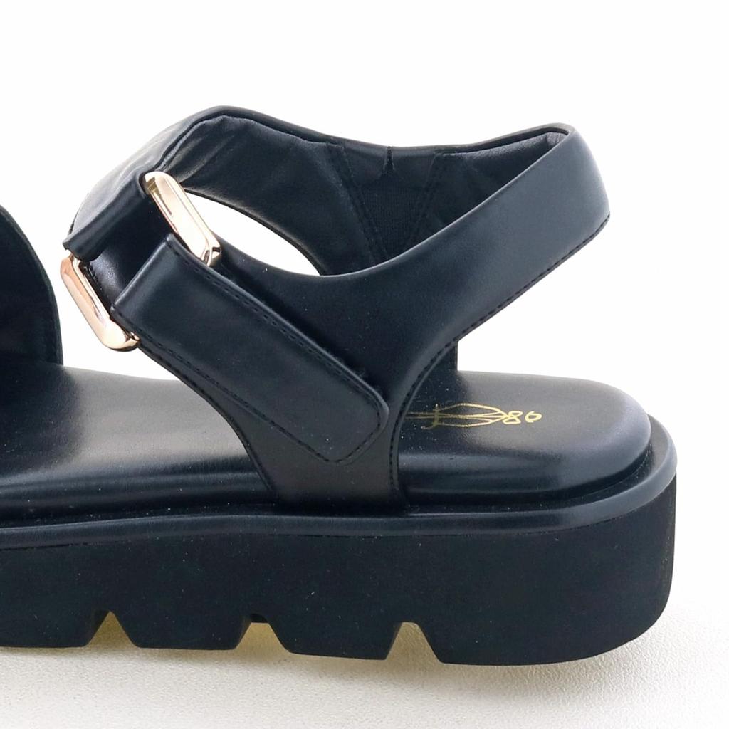 Lightweight Padded Sandals Ashinaga Japanese Shoe Size [Uncle Ashinaga] (AS_1310235)/Uncle Ashinaga/Uncle (Black, Dimensions, Adult, Number, 22.5 Cm)