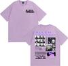 Rapper Alleh  Yorghaki La Ciudad Worid Tour 2025 Tshirt Mens Clothing Harajuku Gothic T Shirts Cotton Casual Oversized Tshirt