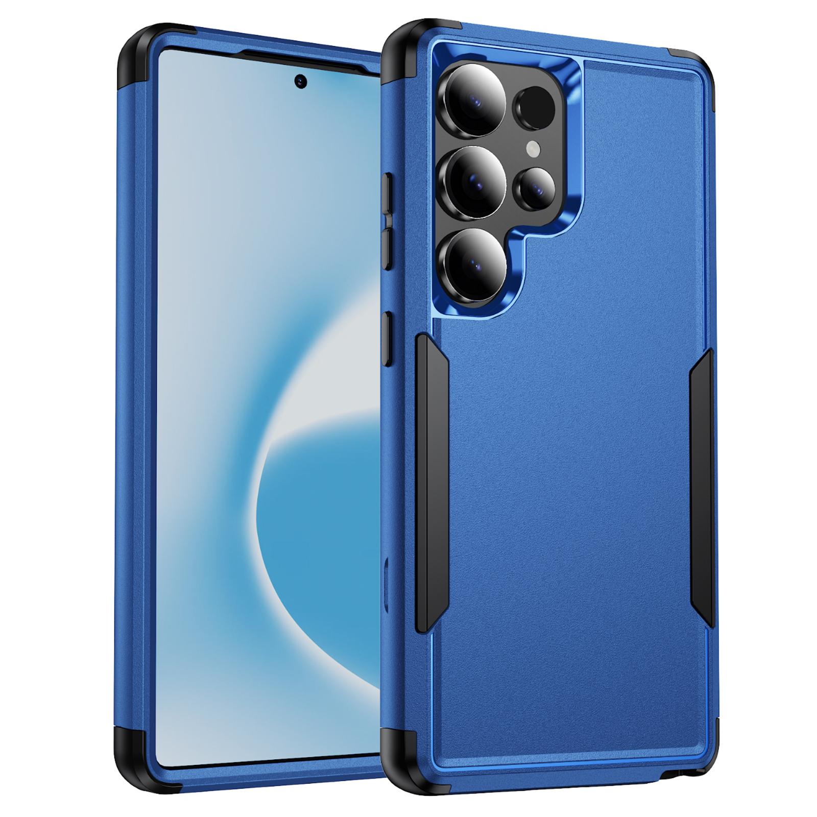 

For Samsung Galaxy S25 Ultra Case 3 in 1 Shockproof TPU PC Phone Cover C