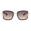 Polygon Large Frame Square Metal Retro Sunglasses Sunglasses Fashion