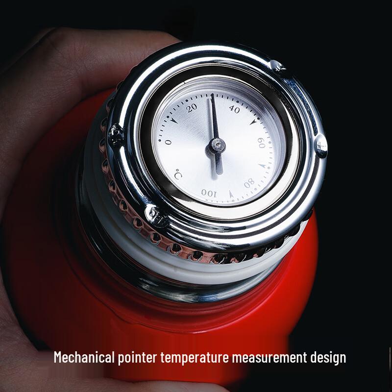 Kesaishi 316 Stainless Steel Insulated Tea Infuser Pot with Temperature Display