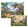 Amazing Dinosaur World Mega Puzzle & Fierce Dinosaur Battle Mini Puzzle Set