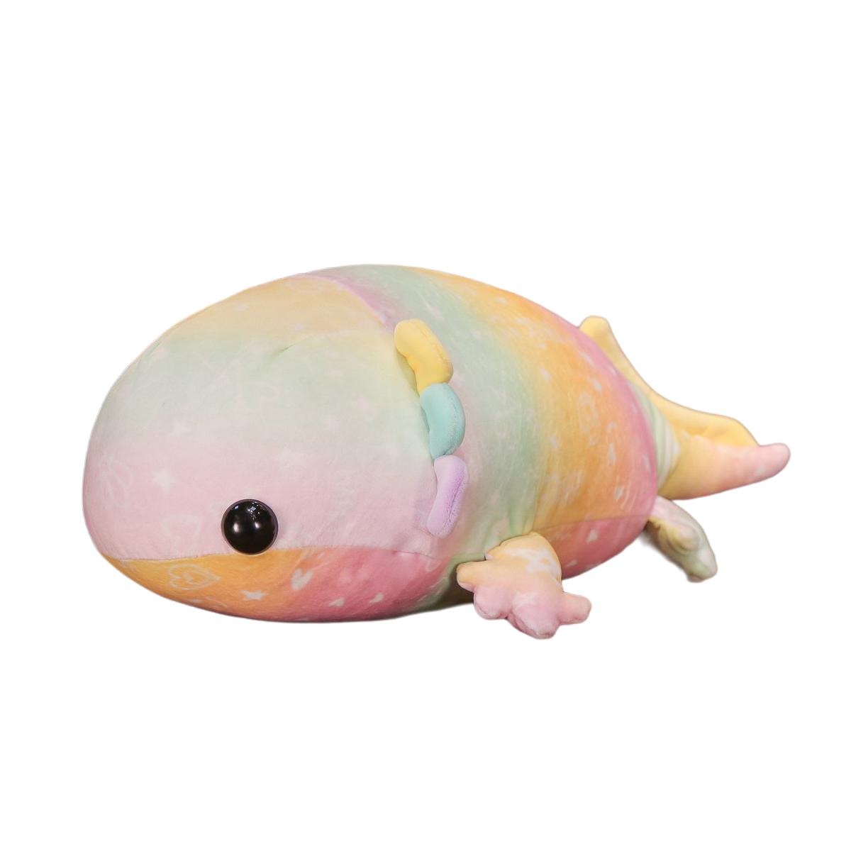 Squishy Axolotl Plüschtier Daunenbaumwolle Gefüllt Neuer Molch Salamander Wassertier Kissen Schlaf Beruhigendes Geschenk 37cm