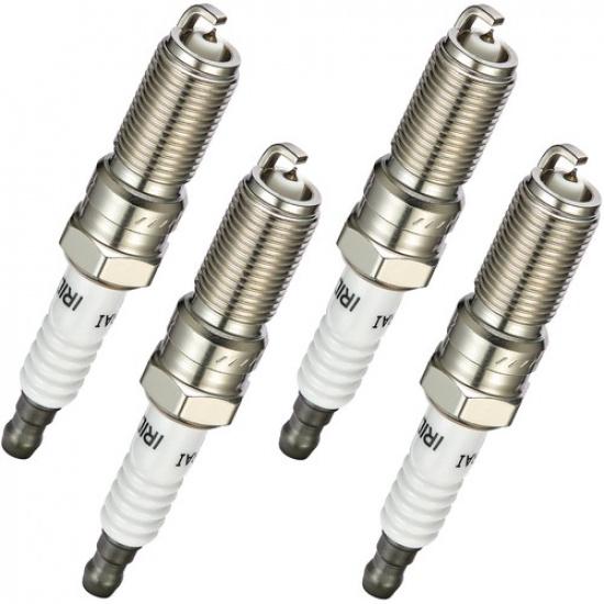 6509 Set Of 4 Iridium Spark Plugs For 2011-2015 Ford Fiesta