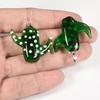 6pcs/Lot Animal Dragonfly Bee Butterfly Glass Beads For Jewelry Making Supplies Cactus Flower Spacer Bead Diy Accessories Bulk