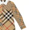 Burberry Shirt SS22 Light Brown Kids' (Unisex) Casual Shirts 80538641