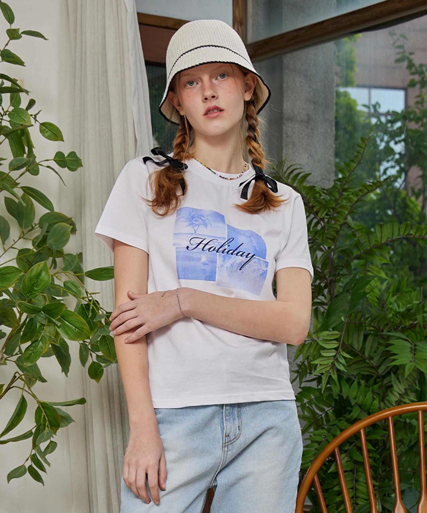 Itove Seoul Holiday Collage T-Shirt Black/M