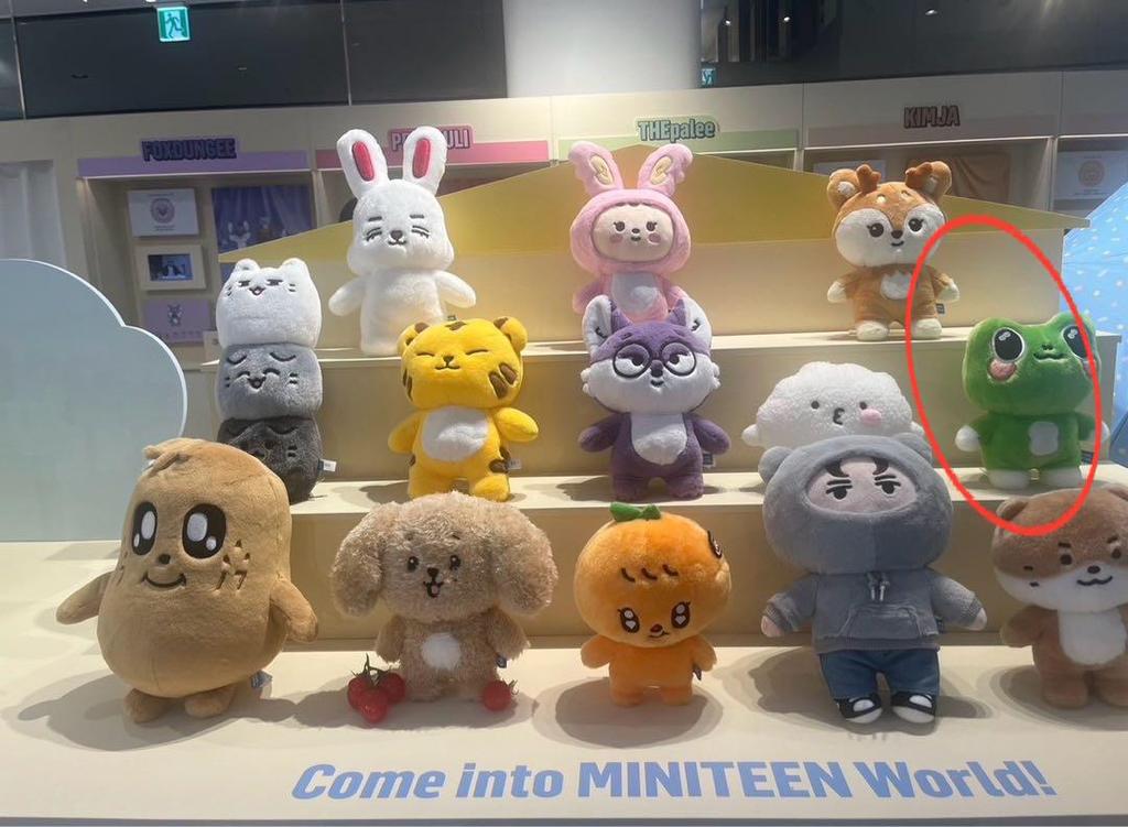 [USED] MINITEEN Pop-up Plush Toy Seventeen The Eight