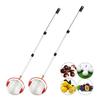 Nut Gatherer Rolling Nut Collector Picker Adjustable Lightweight Outdoor Manual Tools for Picker Up Walnuts Pecans Golf and Ball