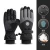 Couple Winter Ski Gloves, Riding Warm, Cold and Windproof, Waterproof, Piled and Thickened Touchscreen Gloves