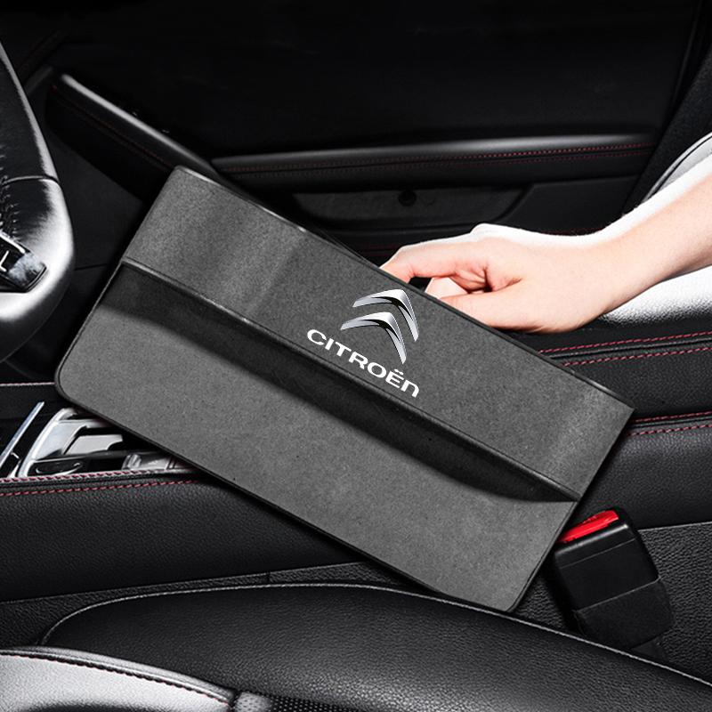 Auto Sitzlücken Aufbewahrungsbox Universelle Sitzbox Auto Organizer Für Citroen C1 C2 C4 C5 C3 C4L C8 Berlingo Xsara Picasso Zubehör