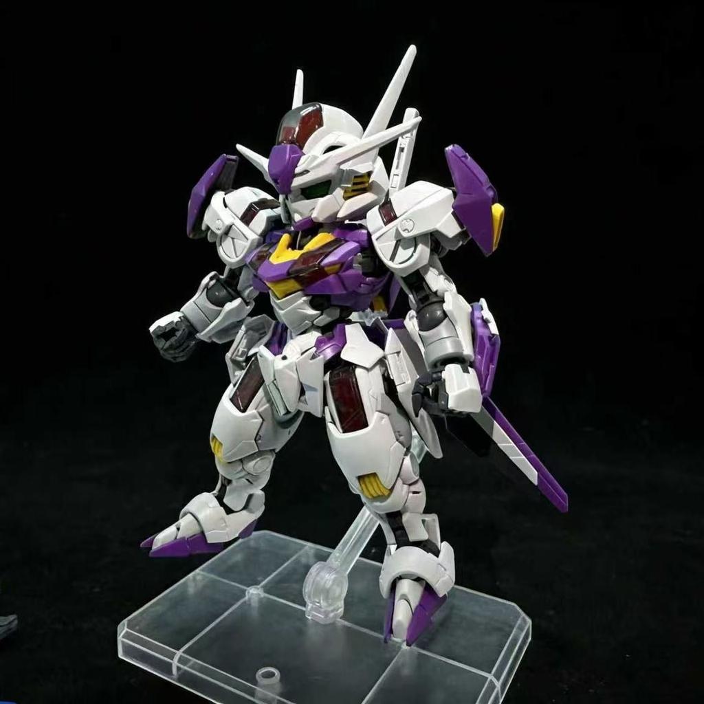 1/144 Gl Q Version Mgsd Aerial Witch From Mercury Three Color Schemes Assembly Model Kit Action Figures Plastic Toys Collectible