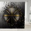 Basketball Shower Curtain For Boys Teen Ball Sports Bath Curtain Waterproof Fabric Bathroom Accessories With Hooks
