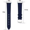 Leather Strap for Samsung Galaxy Fit 3, Black