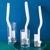1 Piece Cleaning Brush Long Handle Milk Bottle Glass Tube Cleaning Brush Plastic Cleaning Dish Brush Household Kitchen Tool