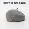Autumn and Winter Warm Wool Beret Women's New Face Small High-end Temperament Retro Painter Hat Winter