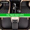 FTCHAAER Custom Car Floor Mats For Opel Astra GTC 2005-2022 Auto Carpets Foot Coche Accessorie
