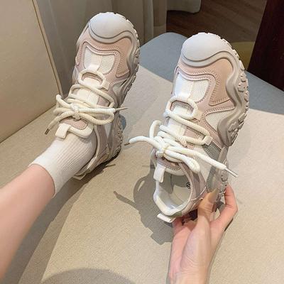 Hässlich süße Nischen-Sportschuhe Damenschuhe 2025 neu Frühling und Sommer Mesh Explosion Student Bergsteigen Casual Laufschuhe