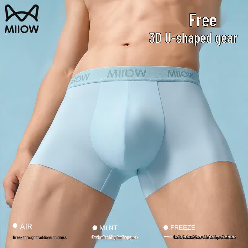 Heren Ice Silk Koelende Boxer Briefs - 5 Pack