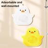 Foot Rub Mat Little Yellow Duck Design Silicone Foot Mat Anti-Slip Suction Cup Bottom Dead Skin Remover Bath Pad