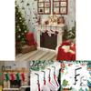 Christmas Sock Holder With Adjustable Non Slip Metal Hooks For Fireplace Decor