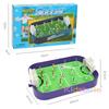 Mini Tabletop Table Soccer Shooting Defending Board Game Double Play Spring Football Field